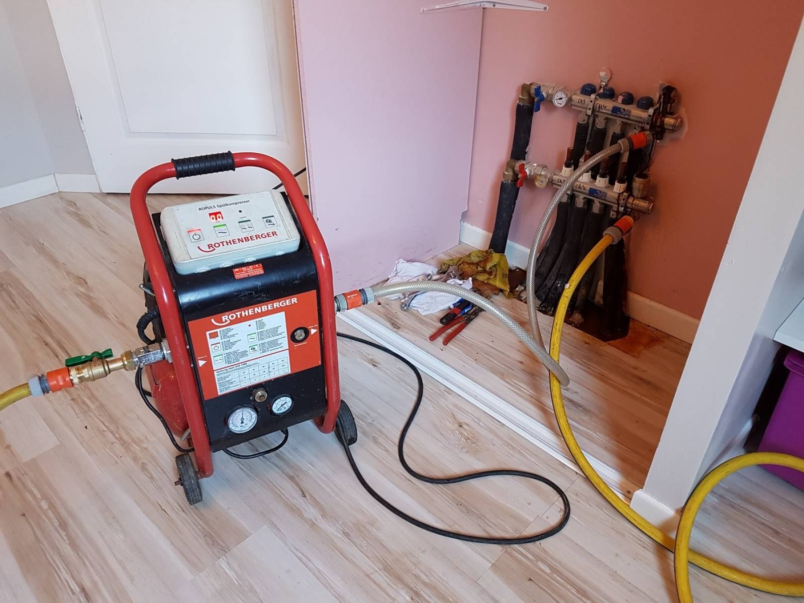 Battalgazi Vaillant Hermetik Şofben Kombi Bakımı